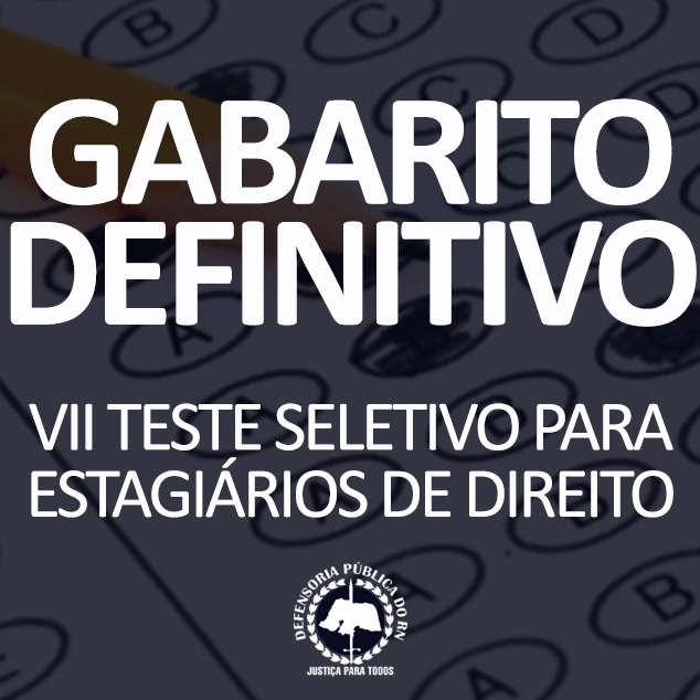 Gabarito e lista de candidatos aprovados estão disponíveis no Diário Oficial do Estado