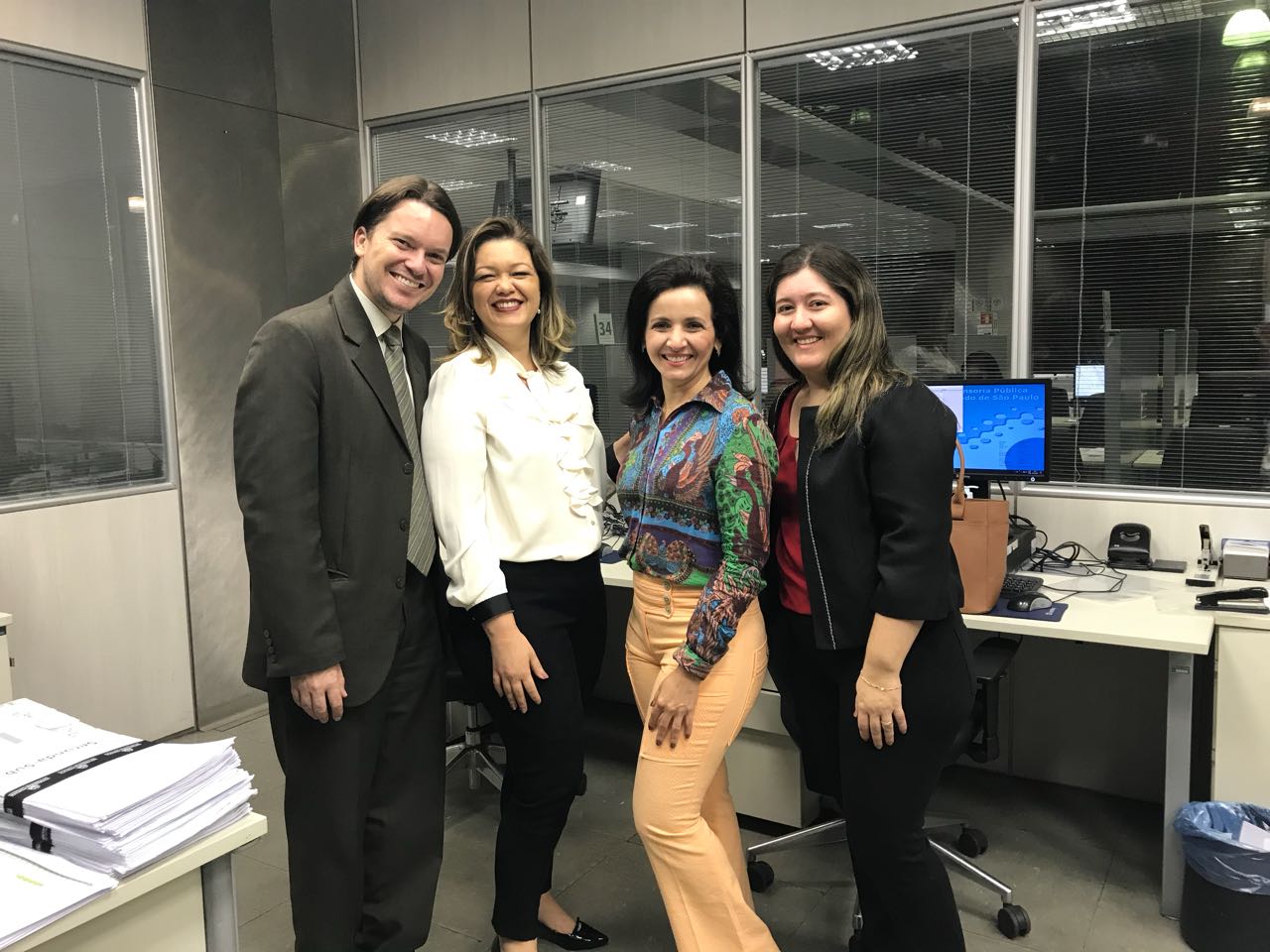 Defensoras do NUPACIV visitam atendimento cível da DPE/SP