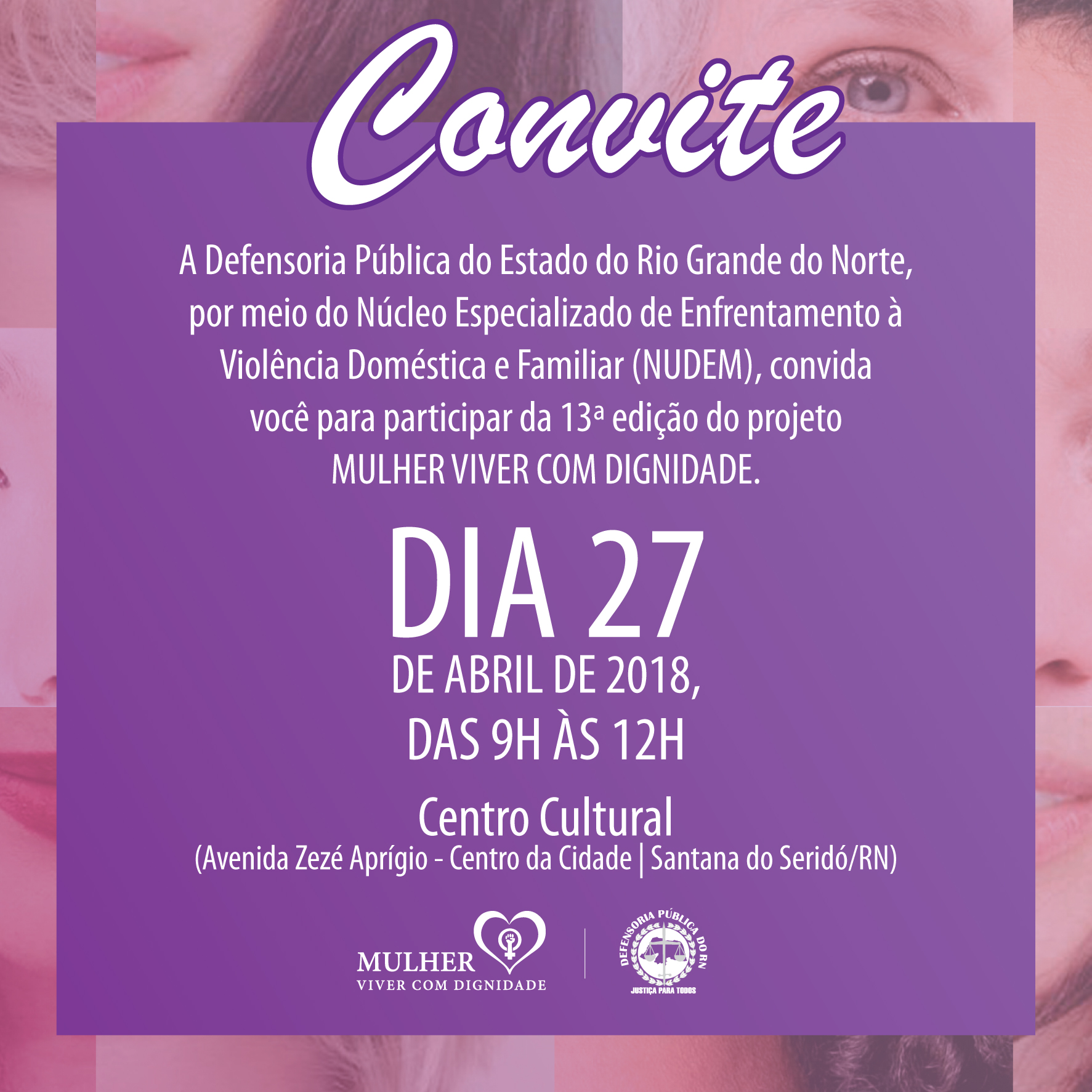 Santana do Seridó recebe 13ª edição do ‘’Mulher Viver com Dignidade’’ nesta sexta (27)