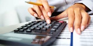 Calculadora representando o cálculo da taxa de juros 