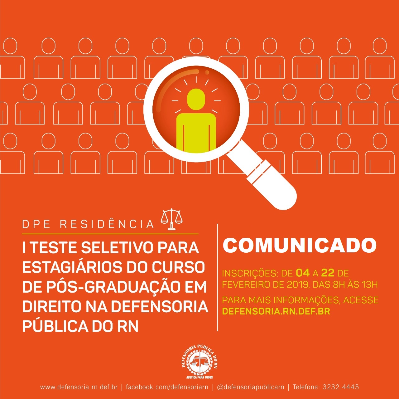 Publicada lista de instituições conveniadas para a DPE Residência