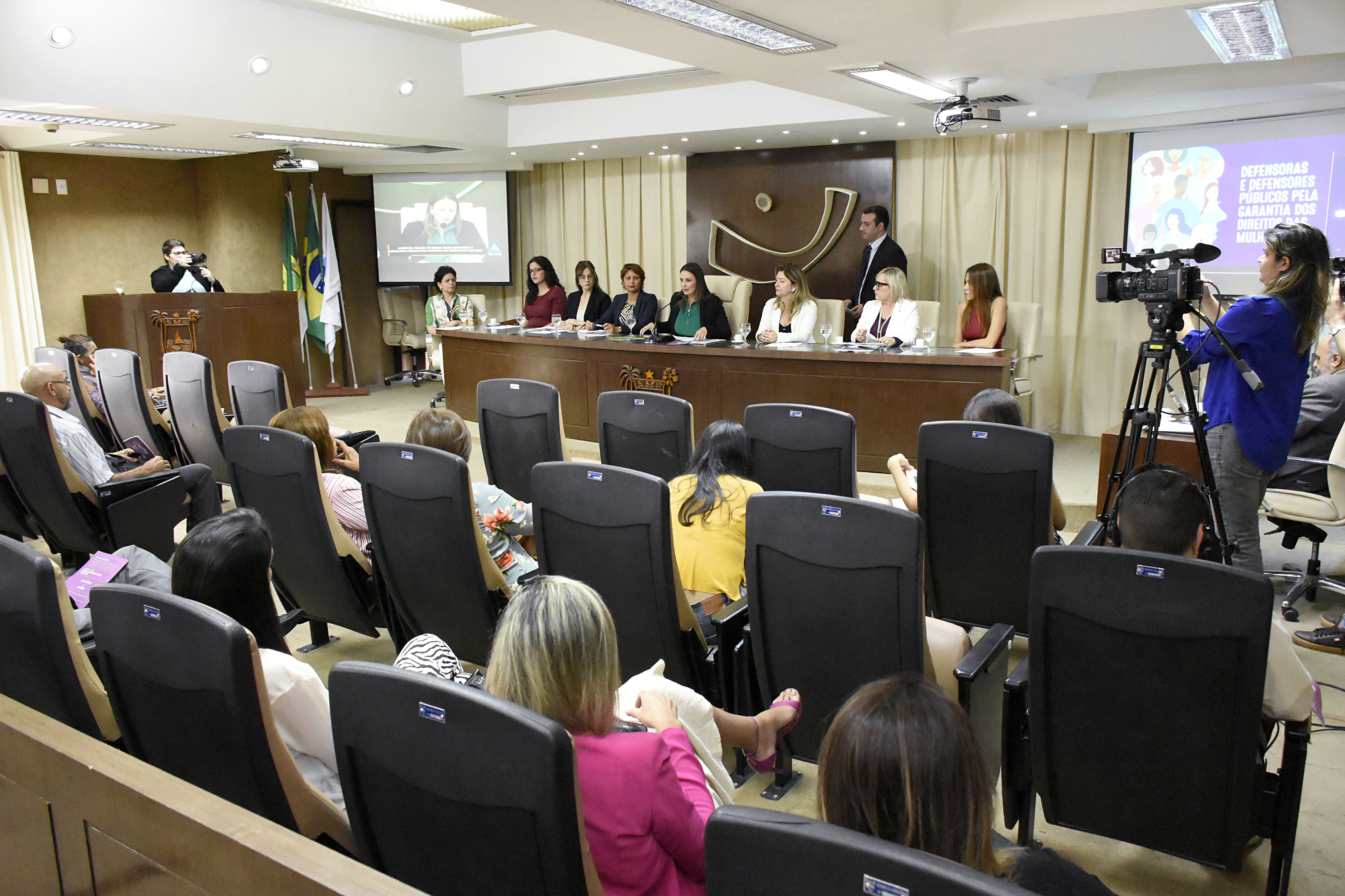 Campanha #EmDefesaDelas é lançada em audiência pública na Assembleia Legislativa