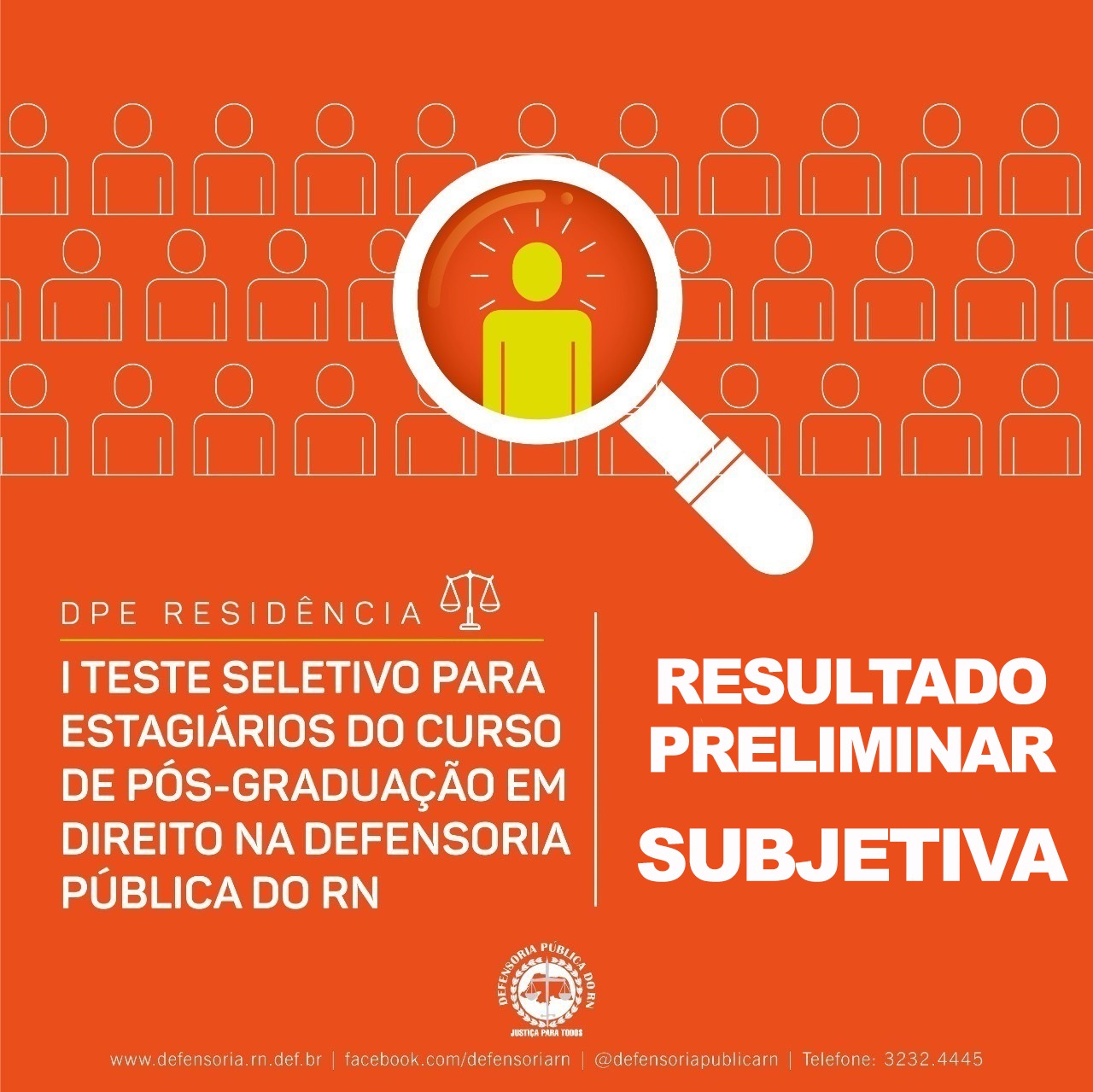 DPE RESIDÊNCIA: divulgada lista de aprovados na segunda etapa 