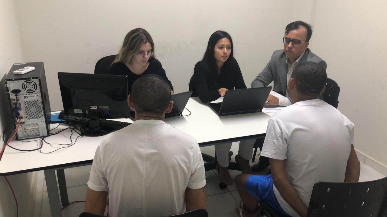 Defensoria Pública realiza atendimento a presos da Cadeia Pública de Ceará-Mirim