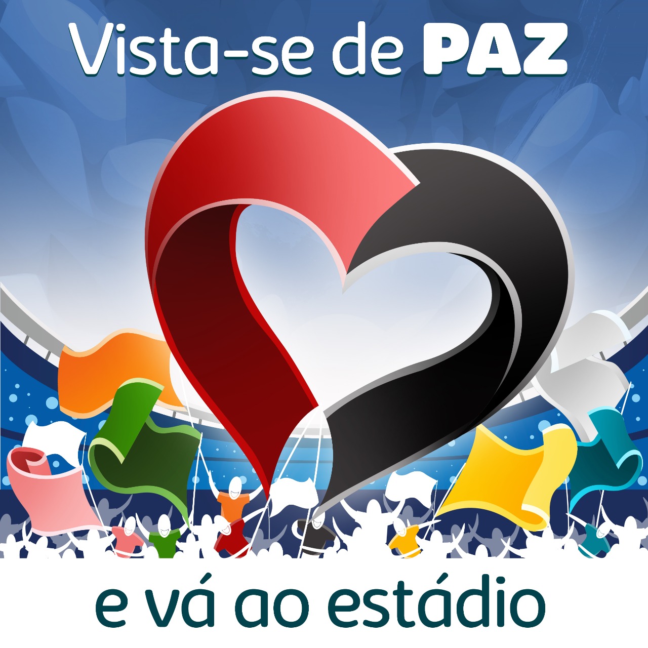 Campanha pela paz nos estádios é lançada em coletiva de imprensa