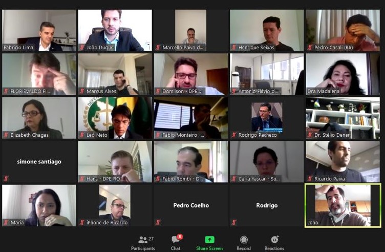 Colégio Nacional dos Defensores Públicos Gerais (Condege) elege diretoria 2020-2021