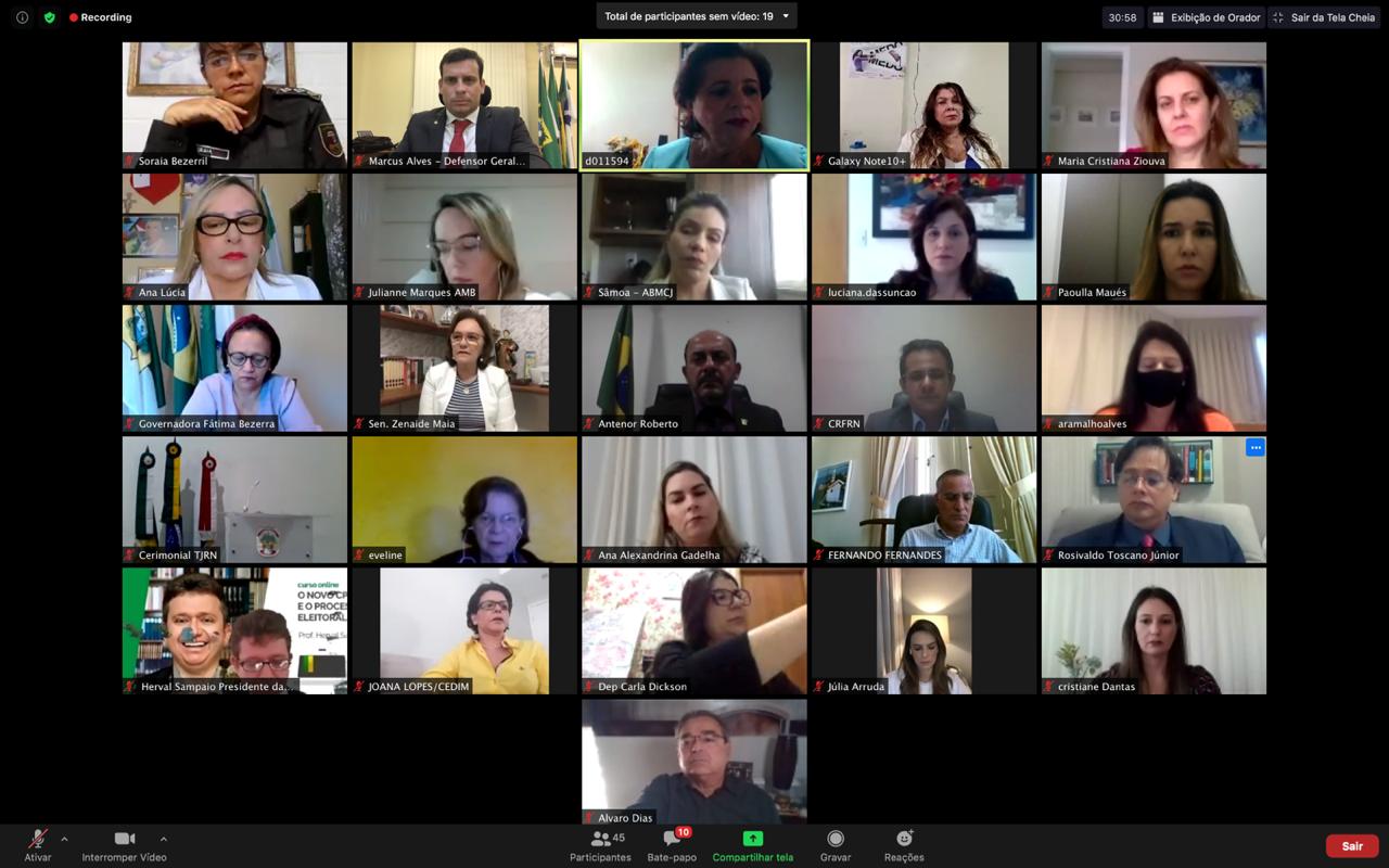 DPE/RN participa de lançamento da campanha “Sinal Vermelho”