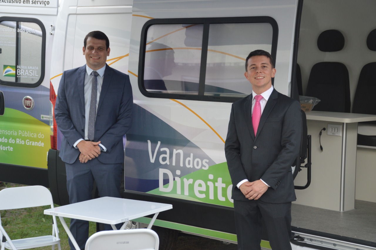 Defensoria Pública do RN recebe “Van dos Direitos” para assistência jurídica itinerante 