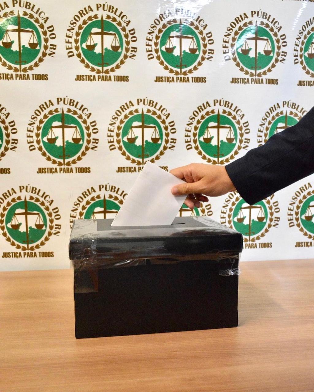 Eleição define indicação de Defensor Público-Geral do RN para o biênio 2022/2023