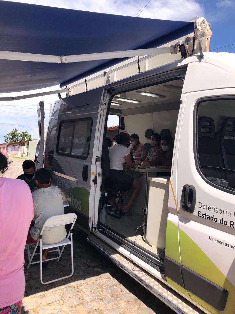 Defensoria Pública do RN presta assistência a famílias afetadas pelas chuvas