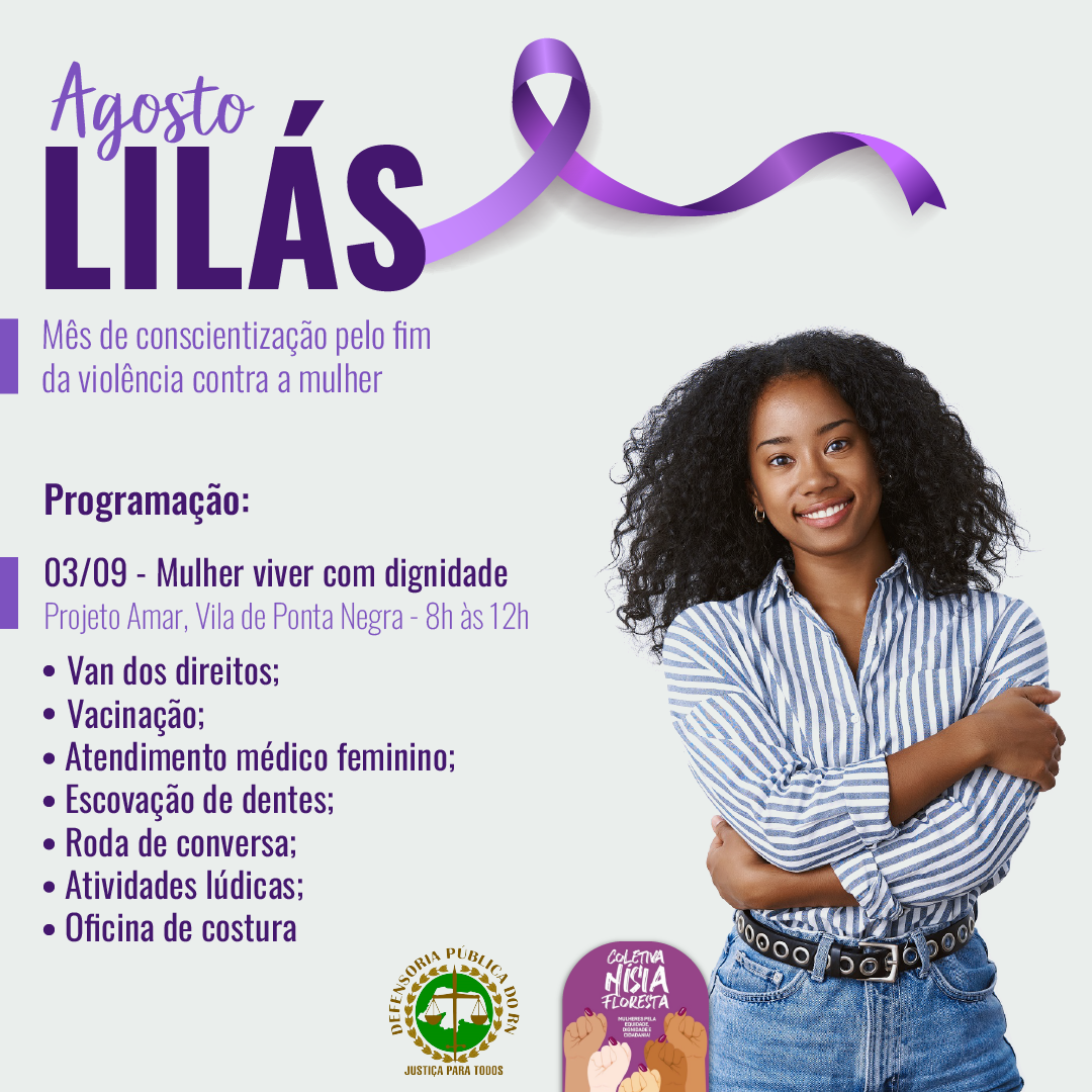 Defensoria Pública do RN realiza neste sábado (03) edição do projeto “Mulher Viver com Dignidade” na Vila de Ponta Negra