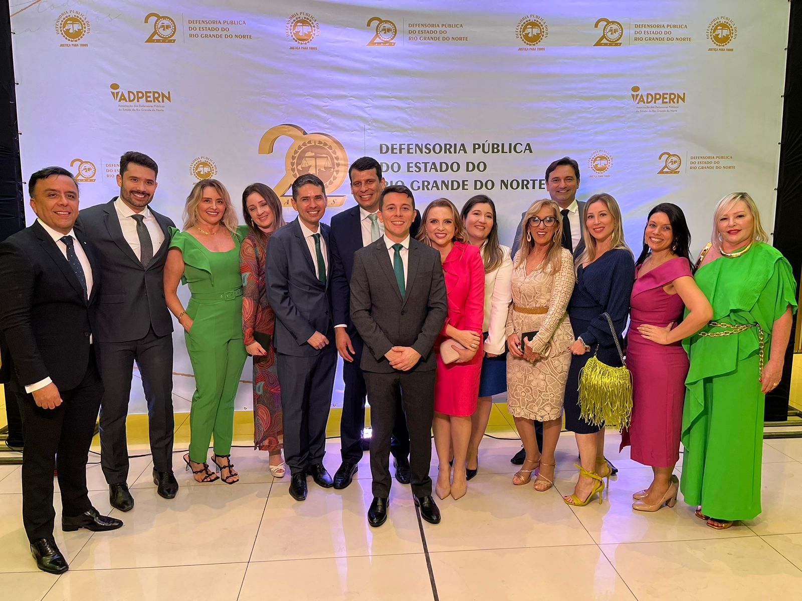  Defensoria Pública do RN celebra 20 anos em noite de homenagens