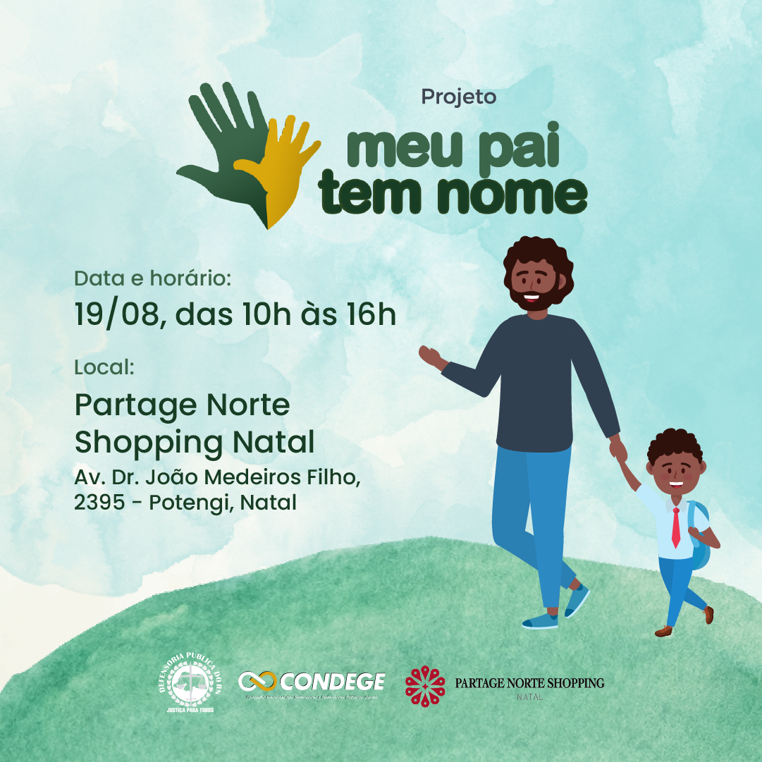 Mutirão para reconhecimento de paternidade acontece neste sábado (19)