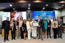 Homenagem foi entregue na Assembleia Legislativa do RN