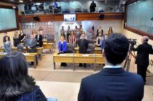 Sessão Solene em homenagem aos 15 anos da DPE (Foto: Eduardo Maia)