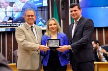 Sessão Solene em homenagem aos 15 anos da DPE (Foto: Eduardo Maia)