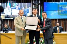 Sessão Solene em homenagem aos 15 anos da DPE (Foto: Eduardo Maia)