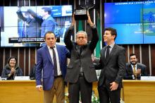 Sessão Solene em homenagem aos 15 anos da DPE (Foto: Eduardo Maia)