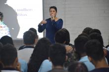 Em Dix-Sept Rosado, 160 estudantes participam do "Maria da Penha Vai às Escolas"