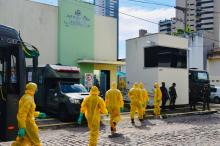 Sede Administrativa da DPE/RN passa por desinfecção no combate a Covid-19