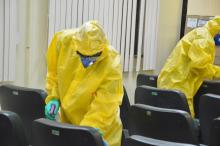 Sede Administrativa da DPE/RN passa por desinfecção no combate a Covid-19