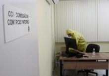 Sede Administrativa da DPE/RN passa por desinfecção no combate a Covid-19