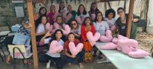 Mutirão "Mulher Viver com Dignidade” na Vila de Ponta Negra - Agosto Lilás 