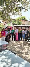Mutirão "Mulher Viver com Dignidade” na Vila de Ponta Negra - Agosto Lilás 