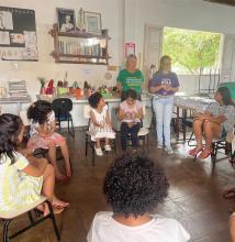 Mutirão "Mulher Viver com Dignidade” na Vila de Ponta Negra - Agosto Lilás 